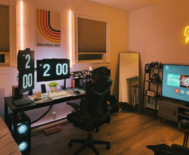 I can live in this room for the rest of my life!