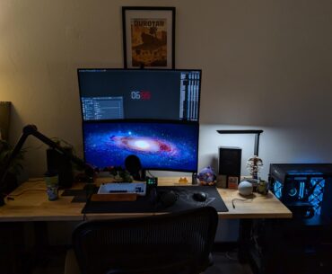 Got a New Monitor Stand Too!