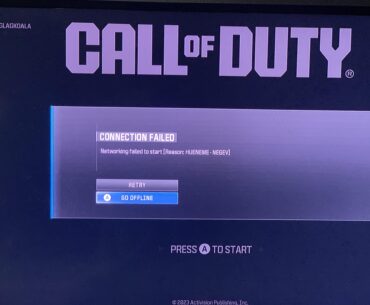 Error code “HUENEME-NEGEV” solution?