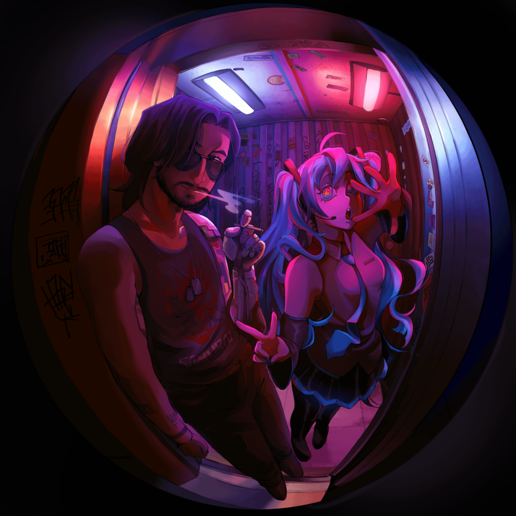 do you see my vision (art by me)