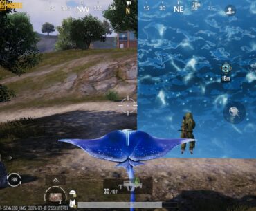 (GLITCH) I tried to exit my stingray, and ended up frozen in midair, unable to do anything.
