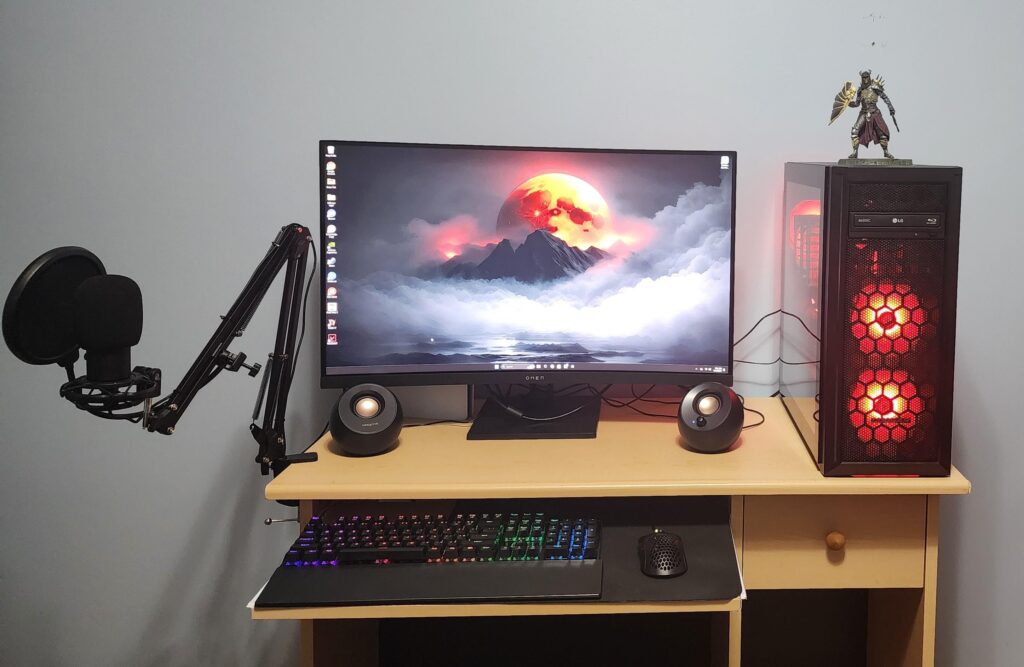 Fianlly got around to building my first PC!