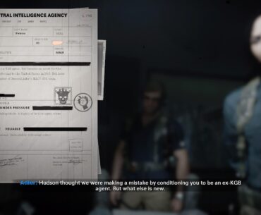 What was your character like ? For me I named him Sergei Petrov an EX-KGB Agent.