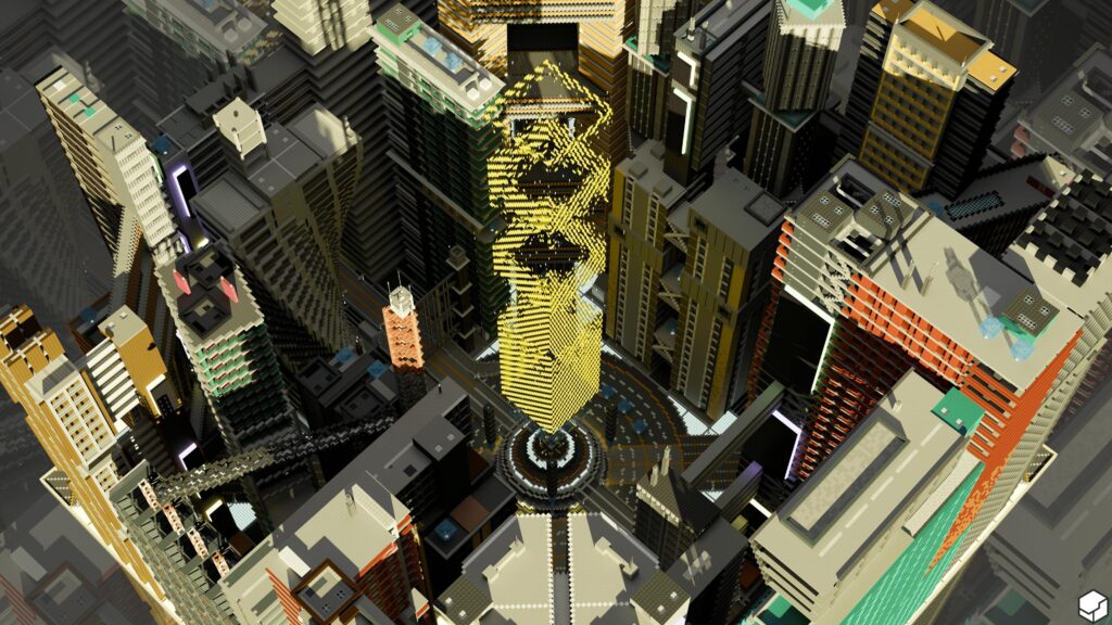 3024, Minecraft city