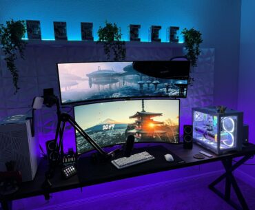Odyssey G9 49in curved ultrawide and LG Ultragear 45in ultrawide