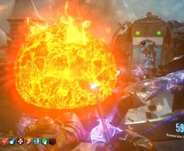 Weirdest Der Eisendrache bug i've ever seen...