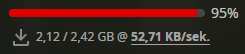 Nothing better than some useless udpate on Friday night. Thank god I have 1 Gbps connection.