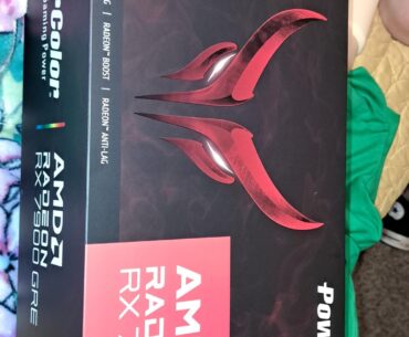 Uncle gave me a 7900 GRE for my birthday