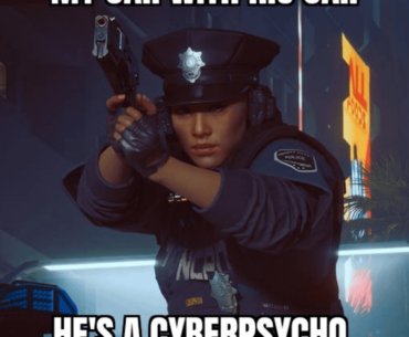 Maybe the NCPD are the real cyberpsychos