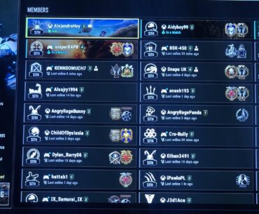 We are happy to recruit new members to our SITH clan! English speaking and headset are must.