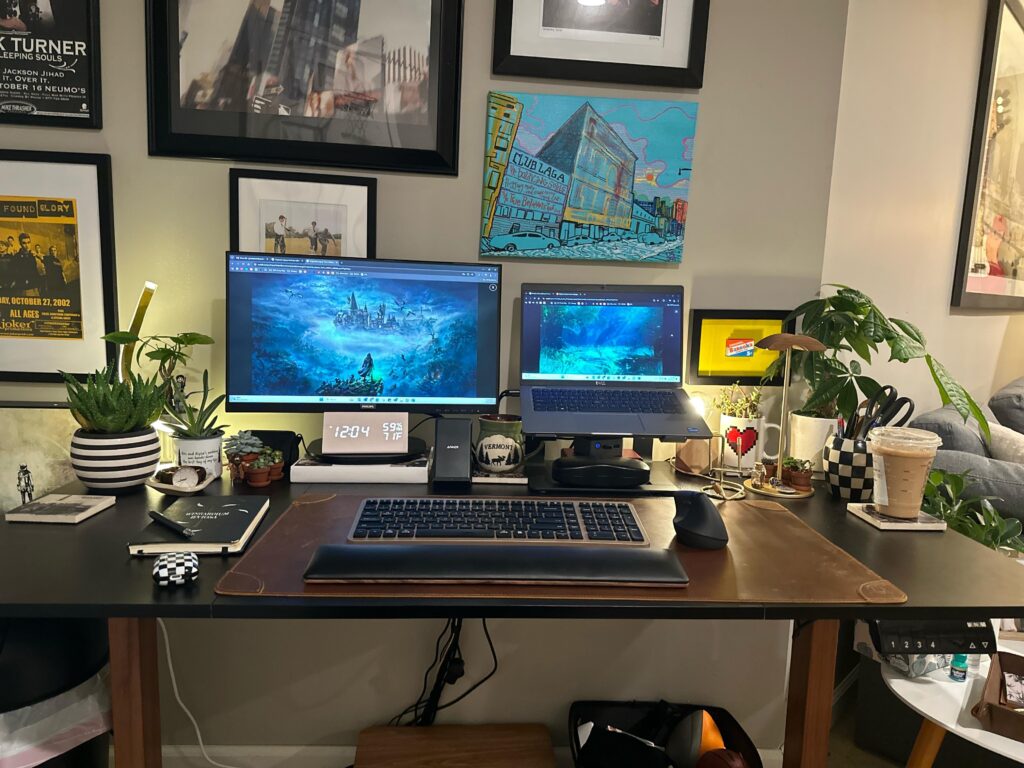 Forbidden / Kurok Forest garden with some punk rock & pop art