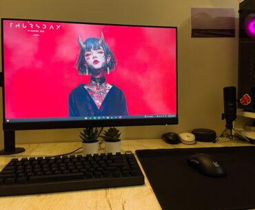 Just a lil something, will upgrade the monitor in the near future though