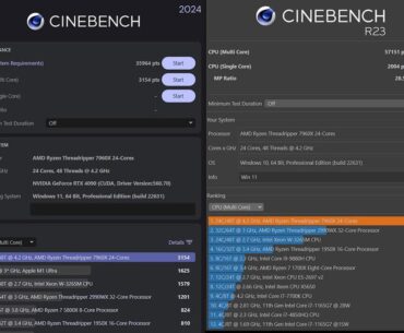 AMD Threadripper 7960X Overclocking Session Results so far. Much more to learn for sure.