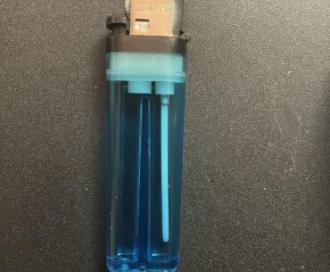 This guy I made out of a lighter!