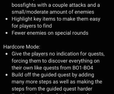 If it's true there will be two game modes in BO6, one for guided quests and the other for the hardcore quests, this is what I want to see with each mode: