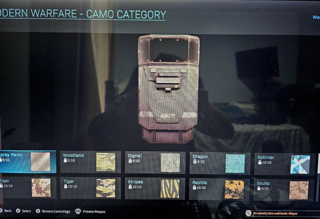 Help with Damascus! Riot Shield Gold Camo
