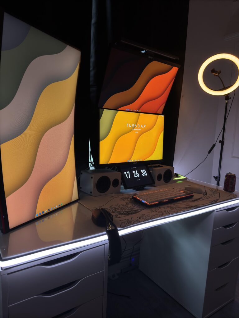went for an orange theme, not sure if I like it or not