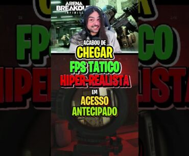 NOVO FPS REALISTA GRATIS PRA JOGAR: ARENA BREAKOUT INFINITE #arenabreakout #jogogratis #fpsgames