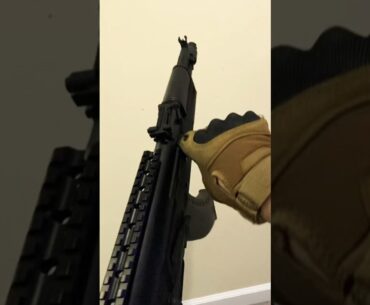 AKM left handed animation ideas #airsoft #scp5k #readyornot #mw3 #airsoftvideo #scp #fpsgames