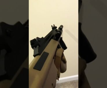 Steyr AUG left handed reloading #airsoft #airsoftvideo #scp5k #readyornot #fpsgames #mw3 #scp