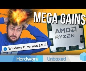AMD Ryzen 7 9700X vs. 7700X: 40+ Game Benchmark [23H2 vs. 24H2]