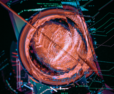 Some cyberpunk abstract art