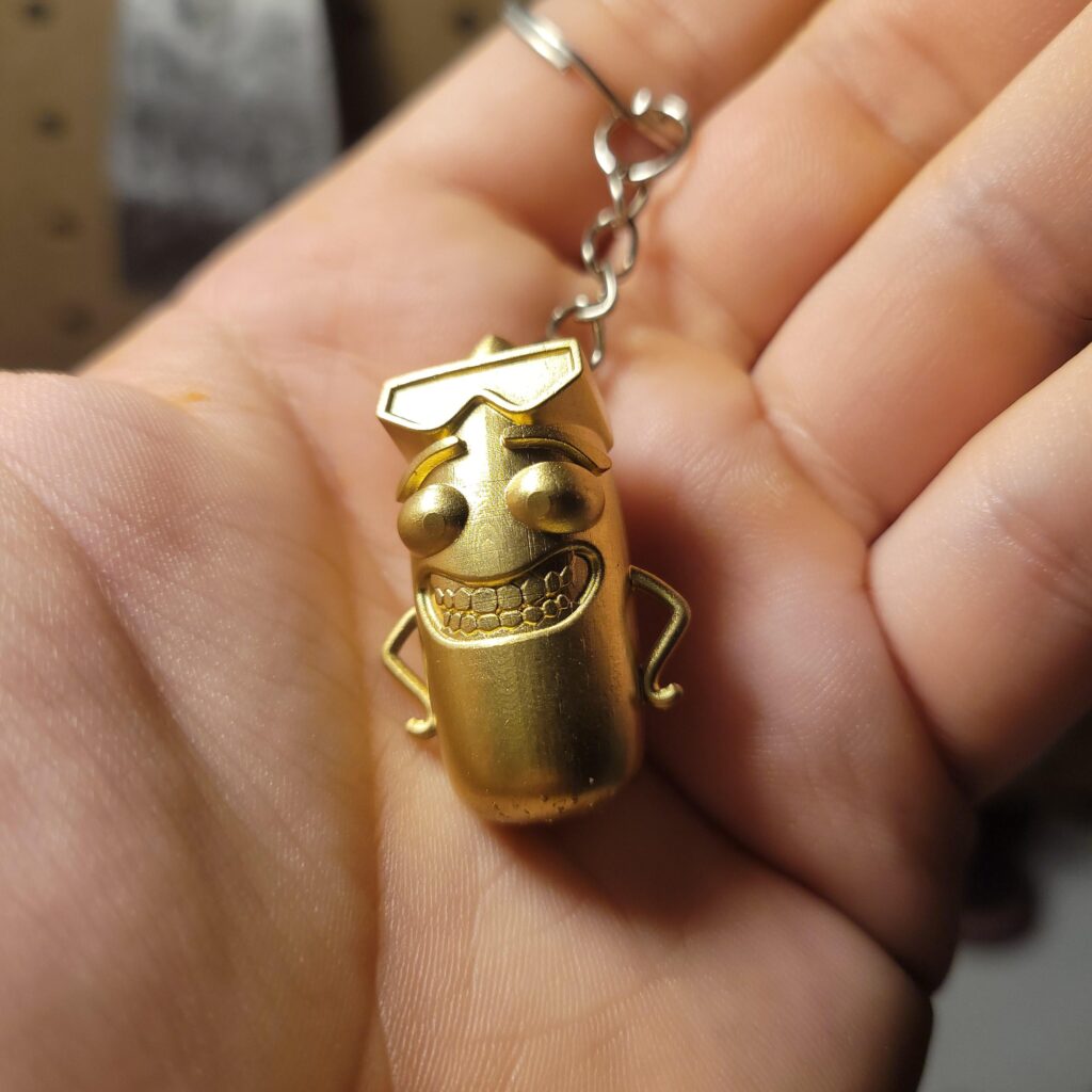 Made my cousin a Skippy keychain, how did I do?