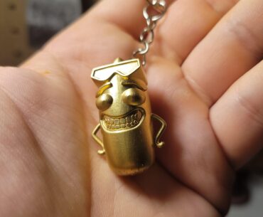 Made my cousin a Skippy keychain, how did I do?