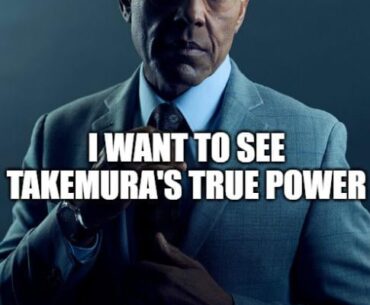 Seriously, as Saburo Arasaka's personal bodyguard he has to be the best of the best.