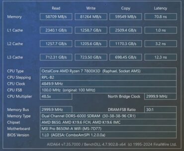 MSI High Efficiency Mode actually tightens secondary timings and gives a substantial latency drop