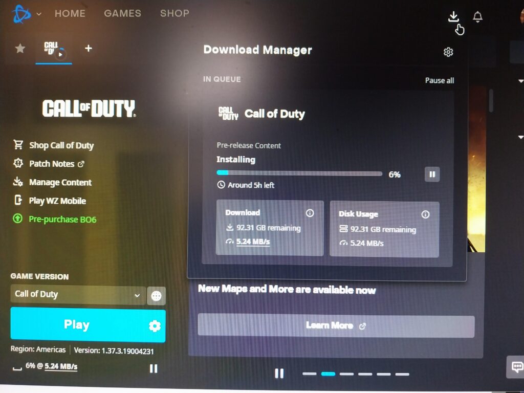 Why it is showing 80+gb for season 5 reloaded pre-load