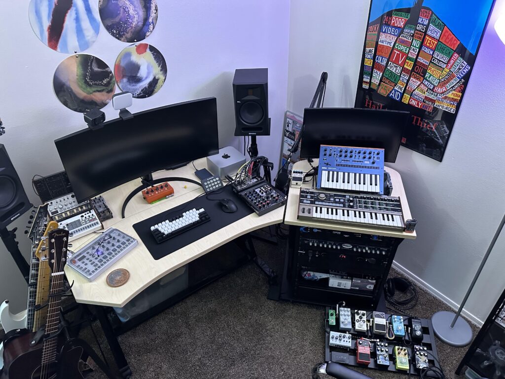 Moved and got all setup at my new space.