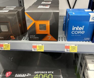 My Walmart started selling pc components,
