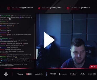 Snax: "I have NiKo, m0NESY, Mario, huNter, if I die they play 4v5 anyway. They are used to playing 4v5 or 3v5 for two years, so what, I can't die?"
