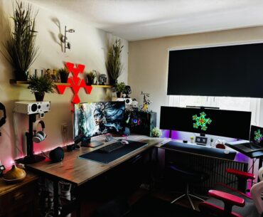 My PC and Mac Station.