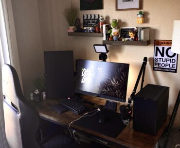 My little corner for gaming and productivity