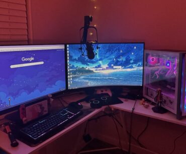 Current PC setup & devices. Yes, I hate the mic placement.