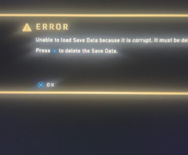 Am I done for? - got an error so had to restart app and now I opened to this - didn’t press x yet is there anything I can do?