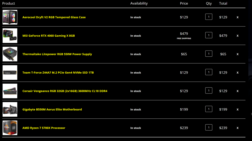 Are all these parts compatible for a pc?   Building my first pc and just wanna make sure everything here is gonna be compatible