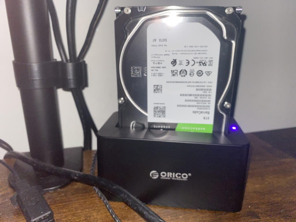 Instead of spending $200aud a year on 2tb digital storage’s I spend $200on a external hard deck with 8tb hard drive. Was this stupid and are they any down sides?
