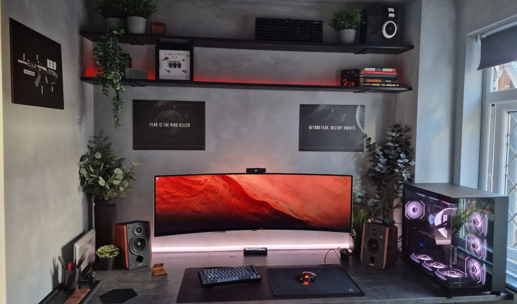 Whole new setup and gone for just one workstation. Thoughts?