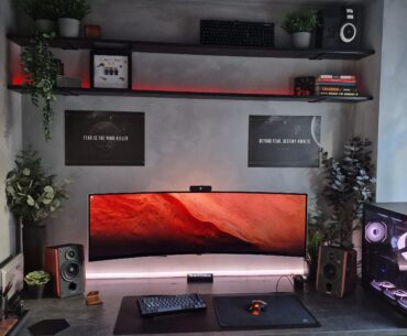 Whole new setup and gone for just one workstation. Thoughts?