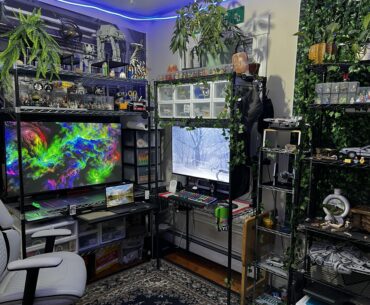 Slowly been building up my home office.