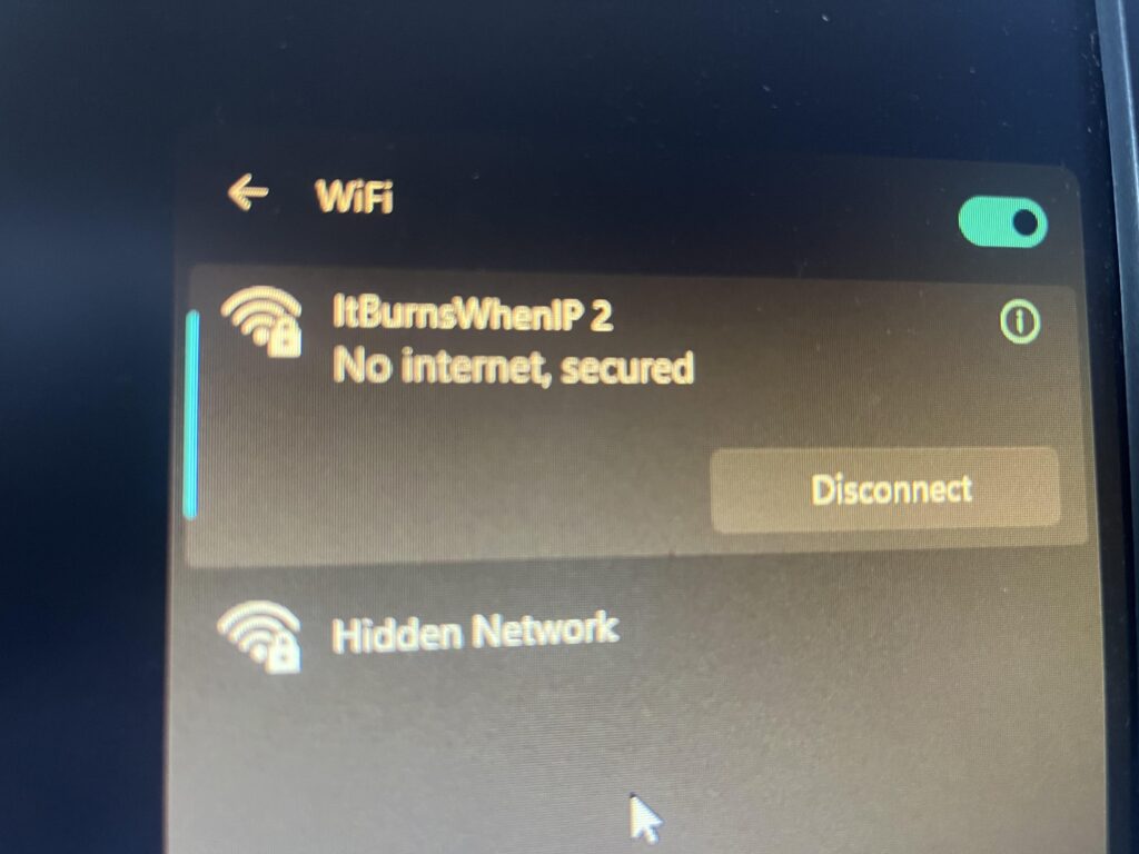 PC suddenly cannot access internet but still connects to networks