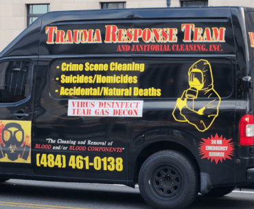 I saw this van for a crime scene cleaning business