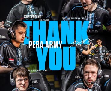 PERA closes its CS2 team