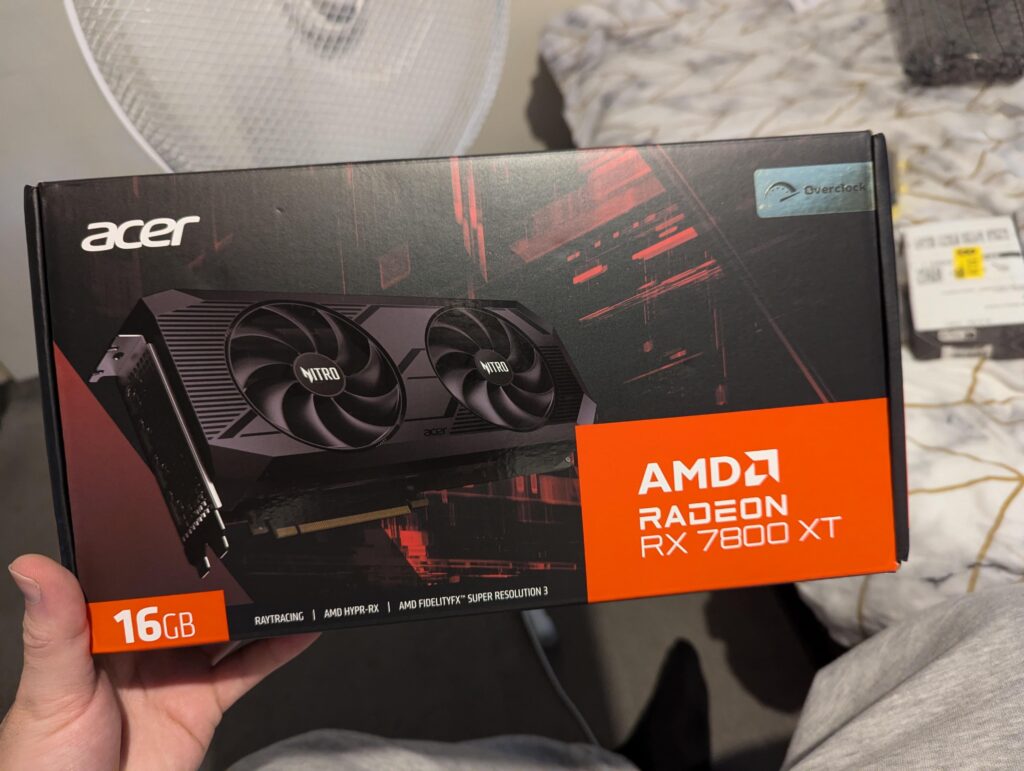 Upgraded my gpu