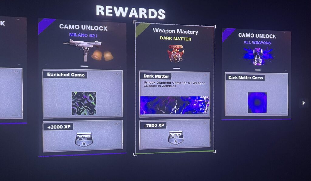 Finally made it! Dark matter skin unlocked!