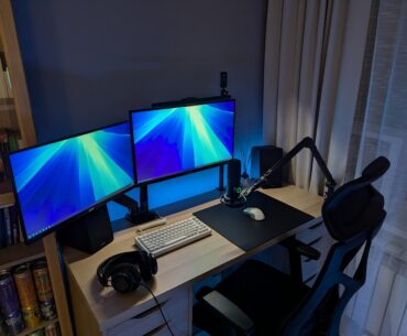 My first desk setup publication