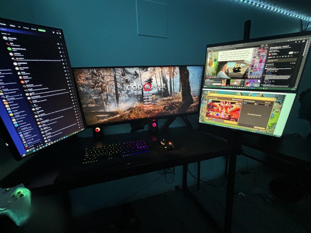 My setup (for now)